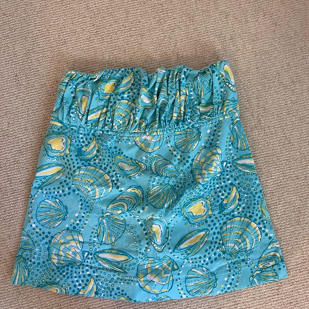 Vintage Lilly Pulitzer strapless top!